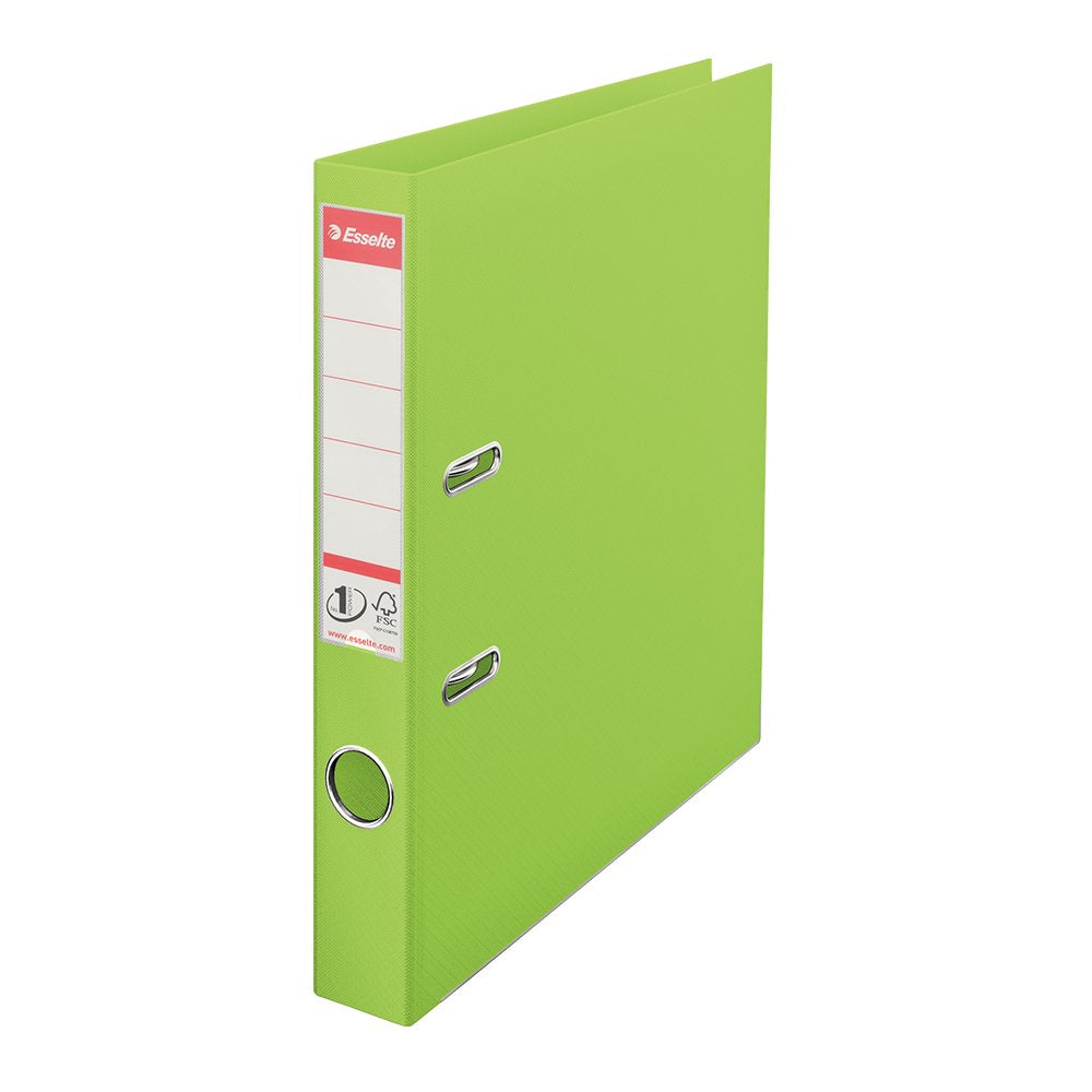 Biblioraft Esselte No.1 Power, PP/PP, A4, 50 mm, VIVIDA verde Biblioraft Esselte No.1 Power, PP/PP, A4, 50 mm, VIVIDA verde